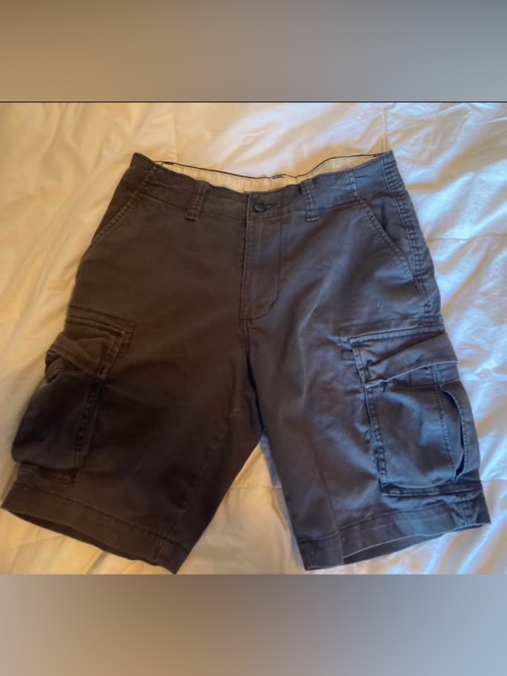 Old Navy Men's Grey Cargo Shorts